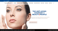 Desktop Screenshot of beauty2people.nl